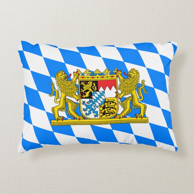 Almofada Decorativa Brasão bávara (Frente)