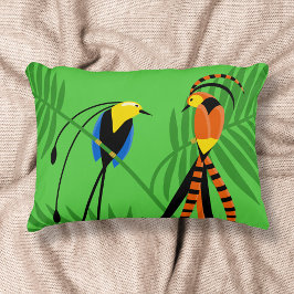 Almofada Decorativa Bright Colorful Birds of Paradise