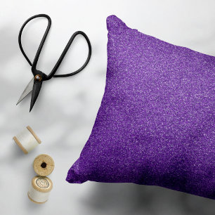 Almofada Decorativa Brilhante Roxo, Espontilha, Fundo Da Brilho