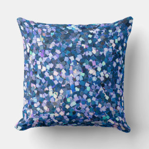 Almofada Decorativa Brilho Confete Meia-Noite