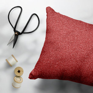 Almofada Decorativa Brilho Vermelho, Sparkle, Fundo da Glitter