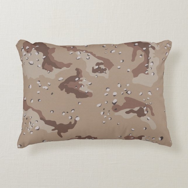 Almofada Decorativa Brown Camo Pattern (Frente)