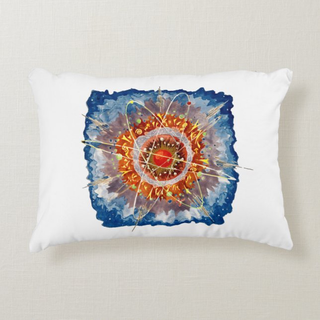 Almofada Decorativa Bruno Taut - Arquitetura alpina (Frente)