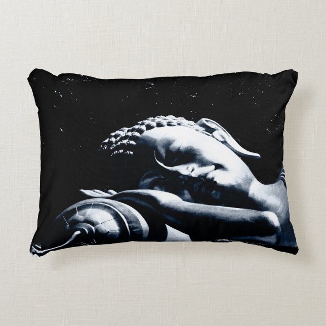 Almofada Decorativa Buddha de sono, bem estar, costume (travesseiro) (Frente)