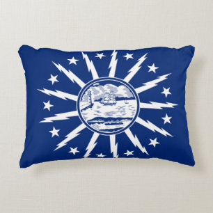 Almofada Decorativa Búfalo, bandeira de New York