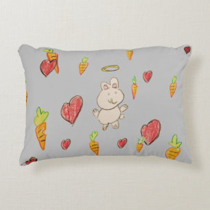 Almofada Decorativa BUNNY HEAVEN - Travesseiro (poliéster escovado)