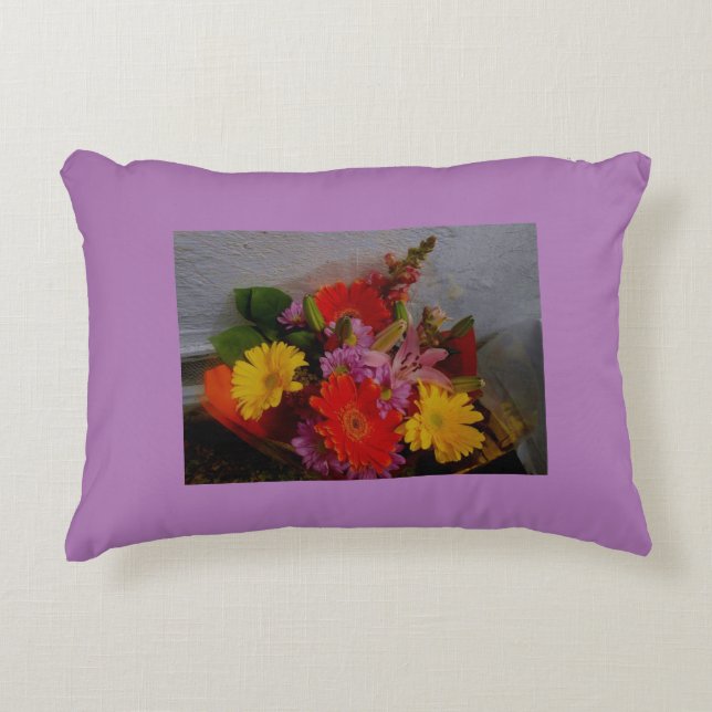 Almofada Decorativa buquê floral (Frente)
