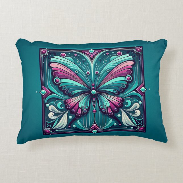 Almofada Decorativa Butterfly 8 (Frente)