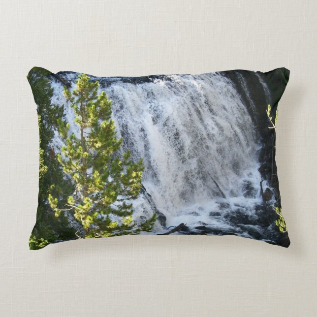 Almofada Decorativa Cachoeira de Yellowstone (Frente)