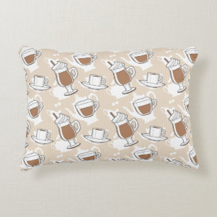 Almofada Decorativa Café, teste padrão doce