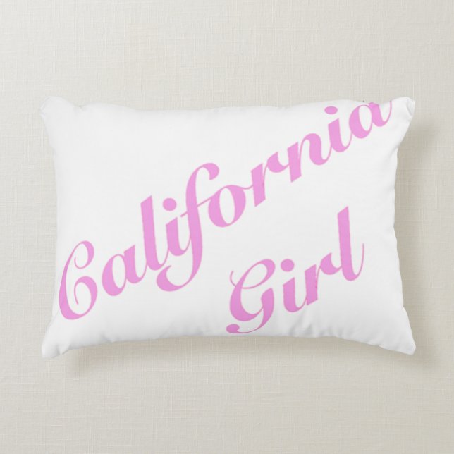 Almofada Decorativa California Girl (Frente)