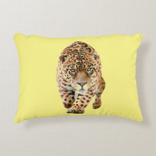 Almofada Decorativa Caminhando Olhos de Jaguar