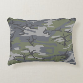 Almofada Decorativa Camo de Descultura de Tempo Atingido