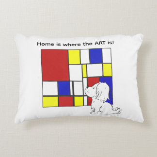 Almofada Decorativa Camomila Inspirada em Mondrian