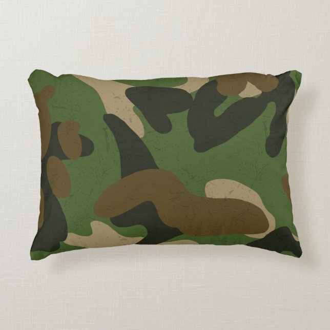 Almofada Decorativa Camuflagem Militar (Frente)