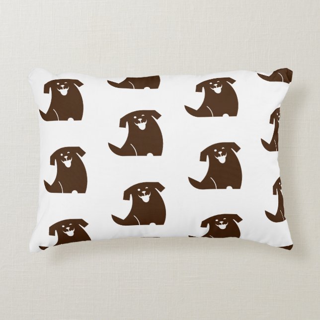 Almofada Decorativa cão alegre (Frente)