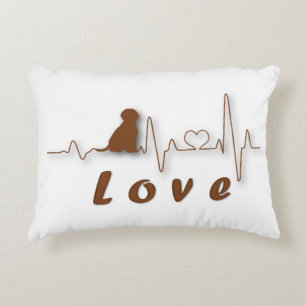 Almofada Decorativa Cão Amor ECG