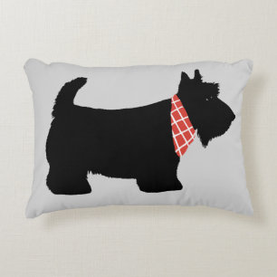 Almofada Decorativa Cão Terrier negro escocês