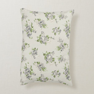 Almofada Decorativa Capa de Travesseiro Decorativa Bege Floral – Elega