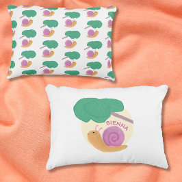 Almofada Decorativa Caracol Fofo Pastel Caprichoso Personalizado para