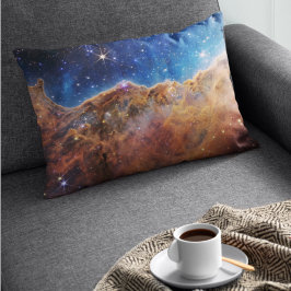 Almofada Decorativa Carina Nebula Cliff Cósmicos James Webb Hi-Res