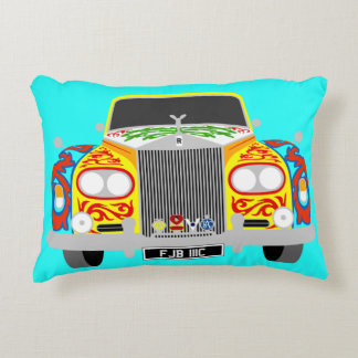 Almofada Decorativa Carro-limusine psíquico da estrela Rock Lennon