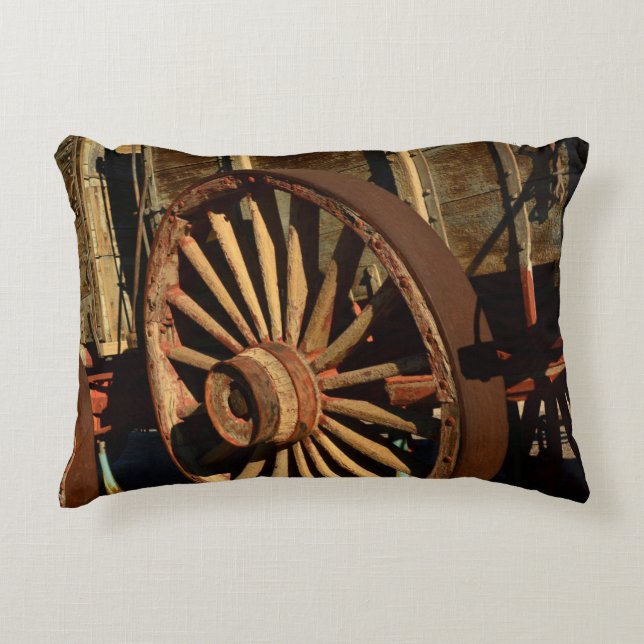 Almofada Decorativa Carroça antiga de trem de mula (Frente)