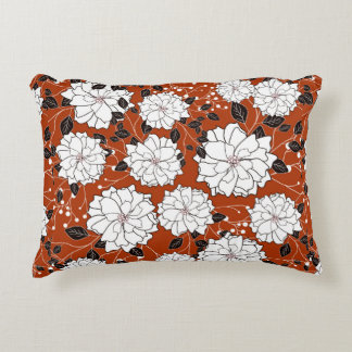 Almofada Decorativa Cartão de convite ou de casamento com abstrato flo
