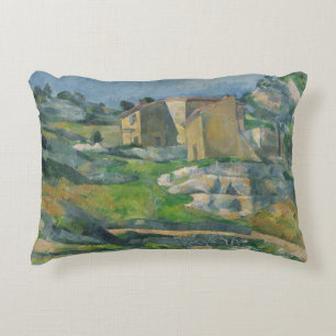 Almofada Decorativa Casas de Paul Cezanne no Provence: O Riaux V