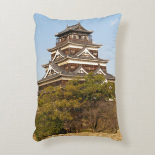 Almofada Decorativa Castelo de Hiroshima 広島城, Hiroshima, Japão