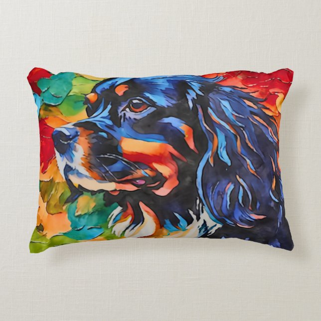 Almofada Decorativa Cavalier King Charles Spaniel (Frente)