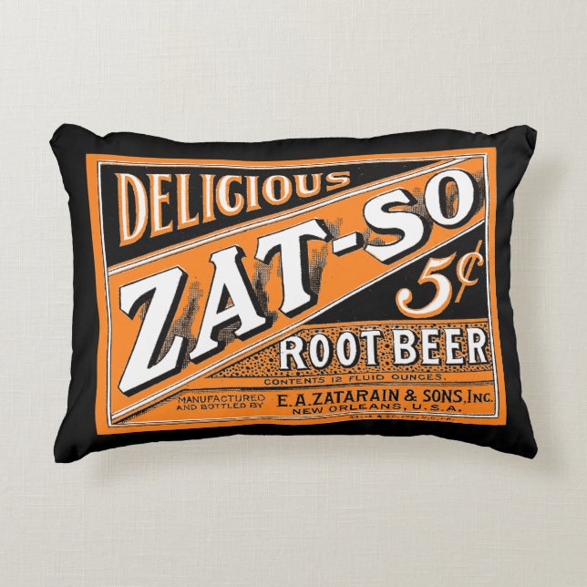 Almofada Decorativa Cerveja Raiz Zat-So 5,0 (Frente)