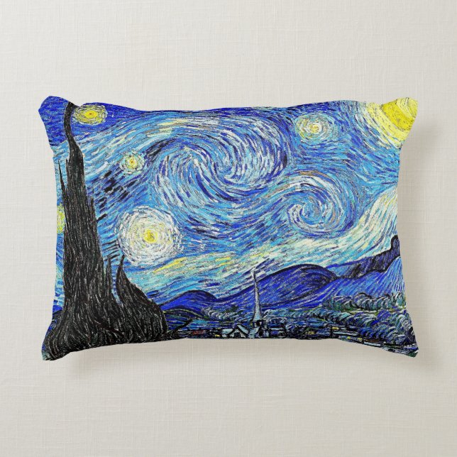 Almofada Decorativa Céu Antigo Noite Estrelada (Frente)