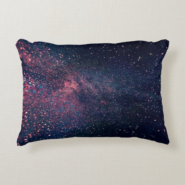 Almofada Decorativa Céus azuis cheios de estrelas (Frente)