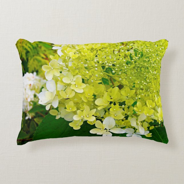 Almofada Decorativa Chartreuse Verde, Limelight Hortênsia, (Frente)