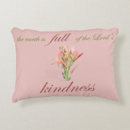 Almofada Decorativa cheio psalm 33