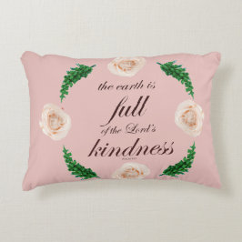 Almofada Decorativa cheio psalm 33