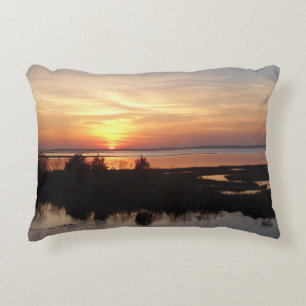 Almofada Decorativa Chincoteague Sunset II Virgínia Landscape