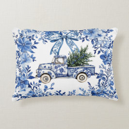 Almofada Decorativa Chinoiserie Blue Floral