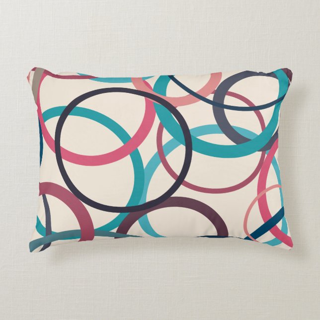 Almofada Decorativa Círculos do Horizonte (Frente)