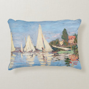 Almofada Decorativa Claude Monet - Regattas em Argenteuil
