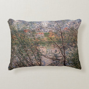 Almofada Decorativa Claude Monet - Springtime através dos ramos