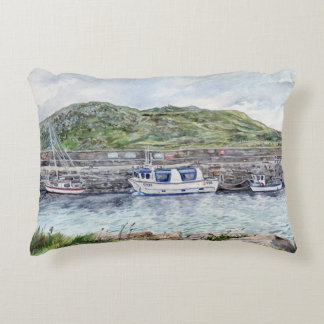 Almofada Decorativa Cleggan Harbour, Connemara, Irlanda design de almo
