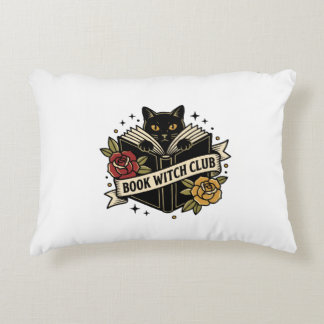 Almofada Decorativa Clube do Gato Bruxa Livro Logotipo