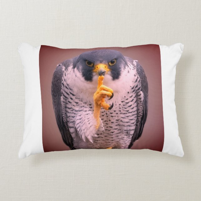 Almofada Decorativa Cobertor Secret Falcon Sherpa (Frente)