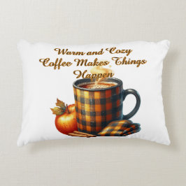 Almofada Decorativa Coffee Makes Things Happen