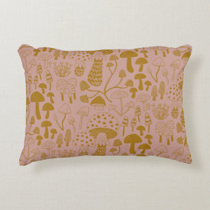 Almofada Decorativa Cogumelo de Goldenrod Rosa