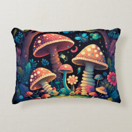 Almofada Decorativa Cogumelos mágicos lindos