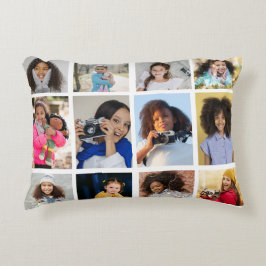 Almofada Decorativa Colagem de Fotografias design