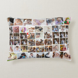 Almofada Decorativa Colagem de Fotografias do Design 50
